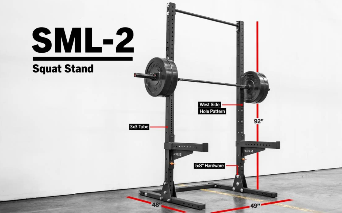 Rogue-SML-2-Monster-Lite-Squat-Stand-detail