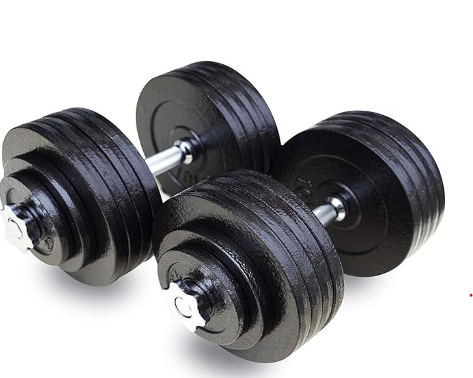 One Pair of Adjustable Dumbbells Kits