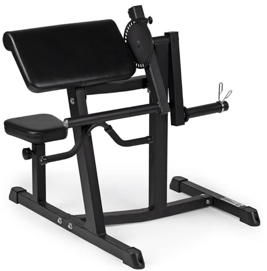 Titan Fitness Plate Loaded Bicep Curl and Tricep Extension Machine